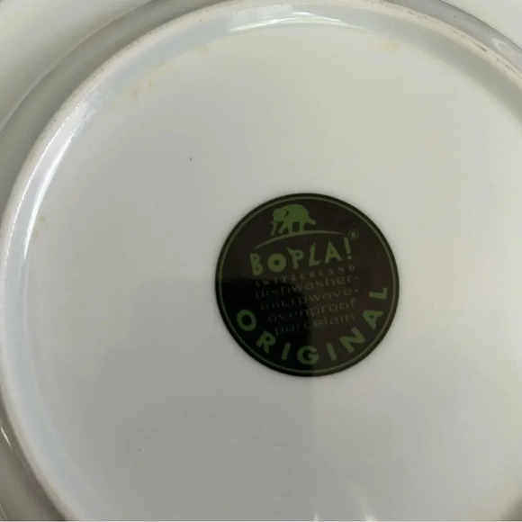 Bopla! Swiss Made 1996 Voyage Series Deep Plate Yellow - Picture 4 of 5